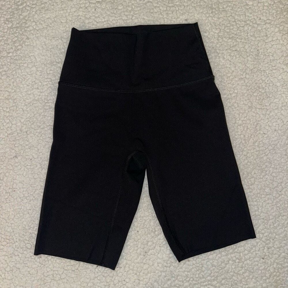Aerie Women’s Solid Black Bike Shorts Size Small NWOT